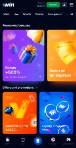 Descarga de la aplicación 1win para Android e iOS en Colombia 3
