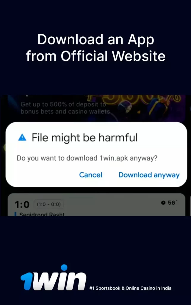 Descarga de la aplicación 1win para Android e iOS en Colombia 12