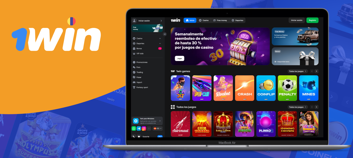 1Win Apuestas Deportivas y Casino Online en Colombia